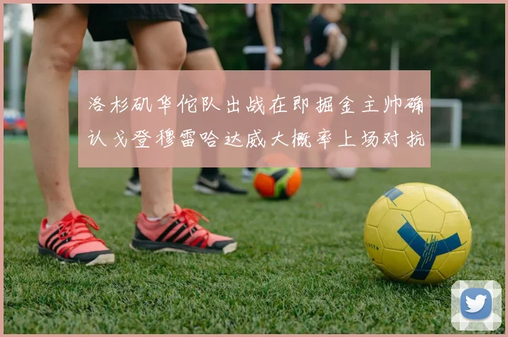 洛杉矶华佗队出战在即掘金主帅确认戈登穆雷哈达威大概率上场对抗湖人